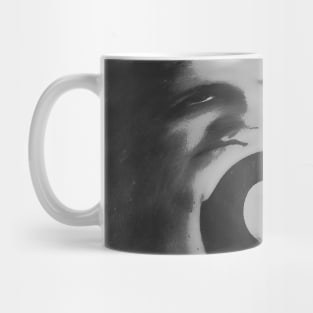 Dystopian reality woman in trance Mug